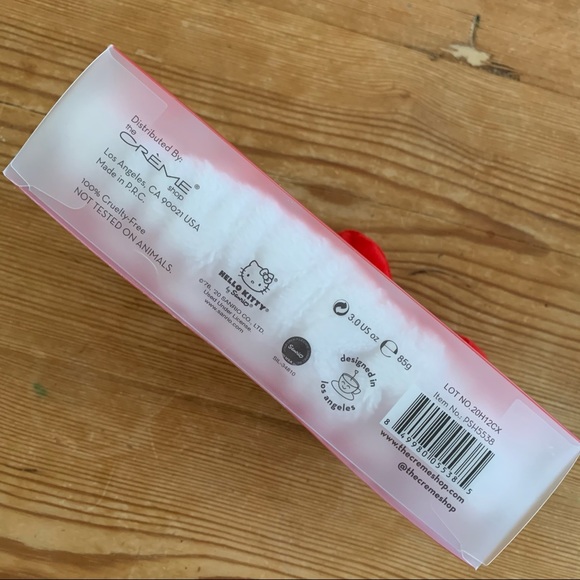 Sanrio Hello Kitty X Creme Spa Plush Headband Bow - Picture 5 of 12